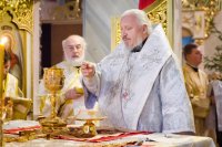 Божественная литургия в Рождественский сочельник Божественная литургия в Рождественский сочельник