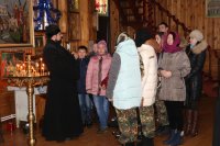 Воспитанники военно-патриотического класса посетили храм святого Архангела Михаила в г. Гомеле Воспитанники военно-патриотического класса посетили храм святого Архангела Михаила в г. Гомеле