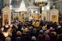 Всенощное бдение в канун Рождества Христова