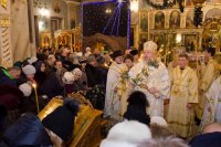 Божественная литургия в праздник Рождества Господа и Спаса нашего Иисуса Христа