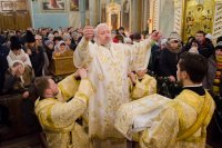 Божественная литургия в праздник Рождества Господа и Спаса нашего Иисуса Христа
