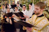 Божественная литургия в праздник Рождества Господа и Спаса нашего Иисуса Христа