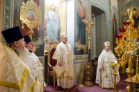 Божественная литургия в праздник Рождества Господа и Спаса нашего Иисуса Христа