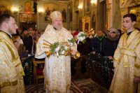 Божественная литургия в праздник Рождества Господа и Спаса нашего Иисуса Христа