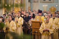 Божественная литургия в праздник Рождества Господа и Спаса нашего Иисуса Христа