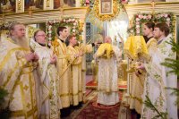 Божественная литургия в праздник Рождества Господа и Спаса нашего Иисуса Христа