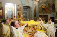 Божественная литургия в праздник Рождества Господа и Спаса нашего Иисуса Христа