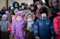 Преосвященный Стефан принял участие в рождественском мероприятии, прошедшем в Спасо-Преображенском храме города Гомеля