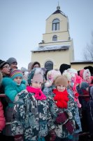 Преосвященный Стефан принял участие в рождественском мероприятии, прошедшем в Спасо-Преображенском храме города Гомеля