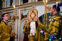 Всенощное бдение в канун дня Обрезания Господня и дня памяти свт. Василия Великого