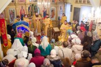 Божественная литургия в день Обрезания Господня и день памяти свт. Василия Великого