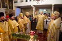 Божественная литургия в день Обрезания Господня и день памяти свт. Василия Великого