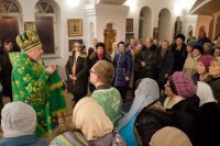 Всенощное бдение в канун дня памяти прп. Серафима Саровского