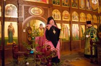 Божественная литургия в день памяти прп. Серафима Саровского