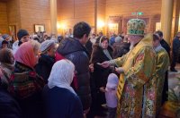 Божественная литургия в день памяти прп. Серафима Саровского