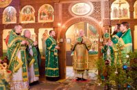 Божественная литургия в день памяти прп. Серафима Саровского