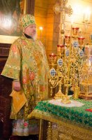 Божественная литургия в день памяти прп. Серафима Саровского