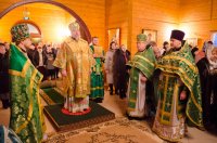 Божественная литургия в день памяти прп. Серафима Саровского