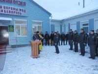 Церемония торжественного открытия и освящения здания Светлогорского отдела Департамента охраны МВД РБ