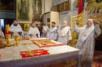 Божественная литургия в навечерие Богоявления (Крещенский сочельник)