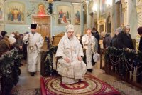 Божественная литургия в навечерие Богоявления (Крещенский сочельник)