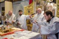 Божественная литургия в навечерие Богоявления (Крещенский сочельник)