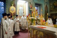 Божественная литургия в навечерие Богоявления (Крещенский сочельник)