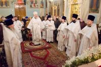 Божественная литургия в навечерие Богоявления (Крещенский сочельник)