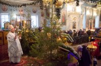 Божественная литургия в навечерие Богоявления (Крещенский сочельник)
