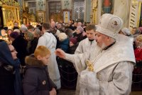 Богослужение в канун Крещения Господня