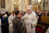 Богослужение в канун Крещения Господня