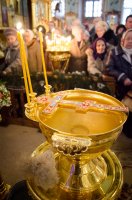 Божественная литургия в праздник Крещения Господня