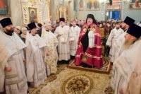 Божественная литургия в праздник Крещения Господня