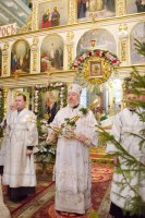 Божественная литургия в праздник Крещения Господня