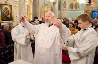 Божественная литургия в праздник Крещения Господня