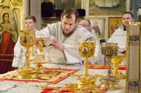 Божественная литургия в праздник Крещения Господня