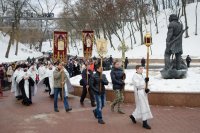 Божественная литургия в праздник Крещения Господня