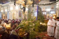 Божественная литургия в праздник Крещения Господня