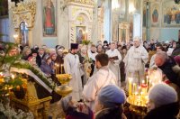 Божественная литургия в праздник Крещения Господня