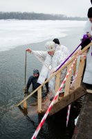 Божественная литургия в праздник Крещения Господня