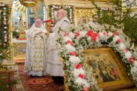Божественная литургия в праздник Крещения Господня