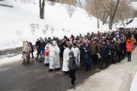 Божественная литургия в праздник Крещения Господня