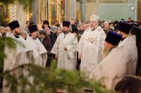 Божественная литургия в праздник Крещения Господня
