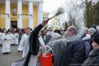 Божественная литургия в праздник Крещения Господня