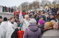 Божественная литургия в праздник Крещения Господня