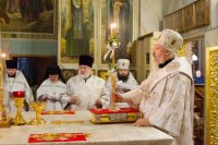 Божественная литургия в день Собора Предтечи и Крестителя Господня Иоанна Божественная литургия в день Собора Предтечи и Крестителя Господня Иоанна