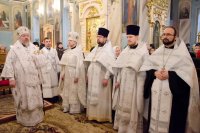 Божественная литургия в день Собора Предтечи и Крестителя Господня Иоанна Божественная литургия в день Собора Предтечи и Крестителя Господня Иоанна