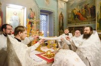 Божественная литургия в день Собора Предтечи и Крестителя Господня Иоанна Божественная литургия в день Собора Предтечи и Крестителя Господня Иоанна