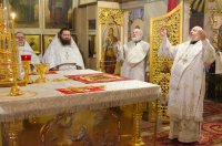 Божественная литургия в день Собора Предтечи и Крестителя Господня Иоанна Божественная литургия в день Собора Предтечи и Крестителя Господня Иоанна