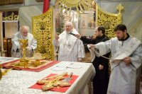 Божественная литургия в день Собора Предтечи и Крестителя Господня Иоанна Божественная литургия в день Собора Предтечи и Крестителя Господня Иоанна